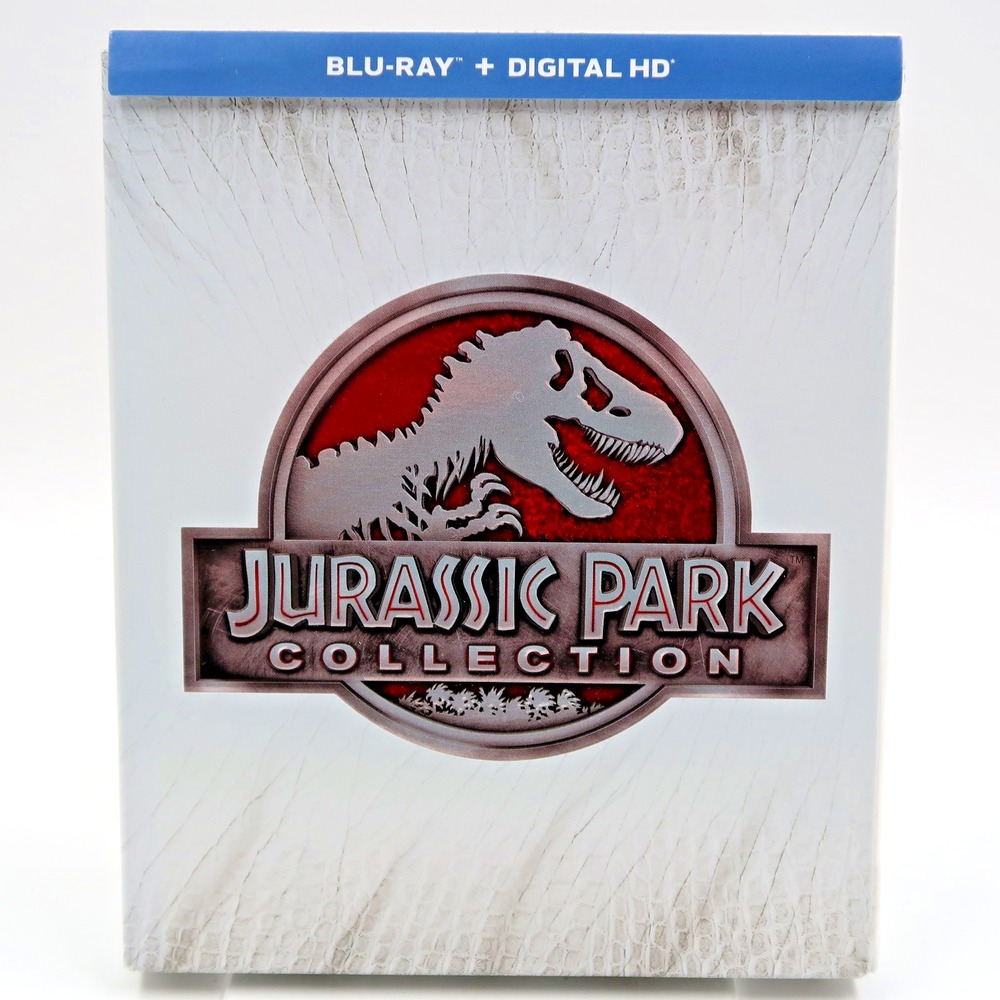 Jurassic Park Collection Blu-ray Box Set Sam Neill Jeff Goldblum Chris Pratt 6-D